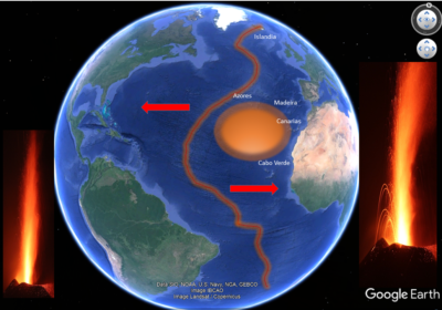 La relajación de la corteza oceánica podría estar favoreciendo erupciones en las islas del Atlántico en este siglo